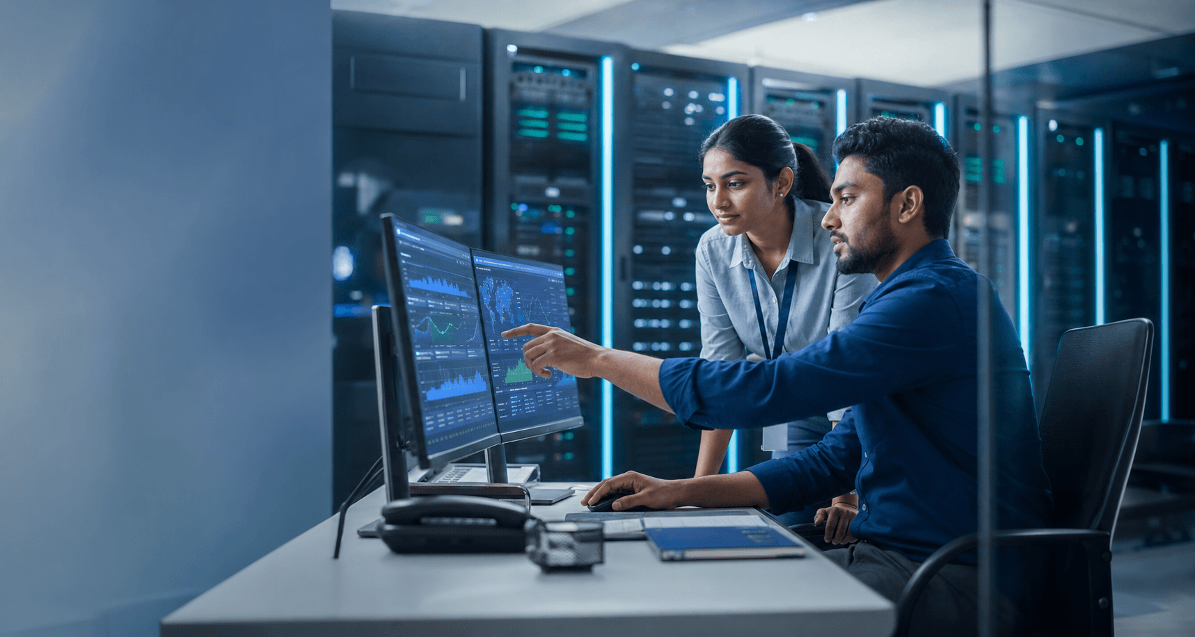 Sri Lankan team managing reliable web hosting solutions